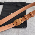 Women‘s Leather Belt Buckle – Premium Leather Belt