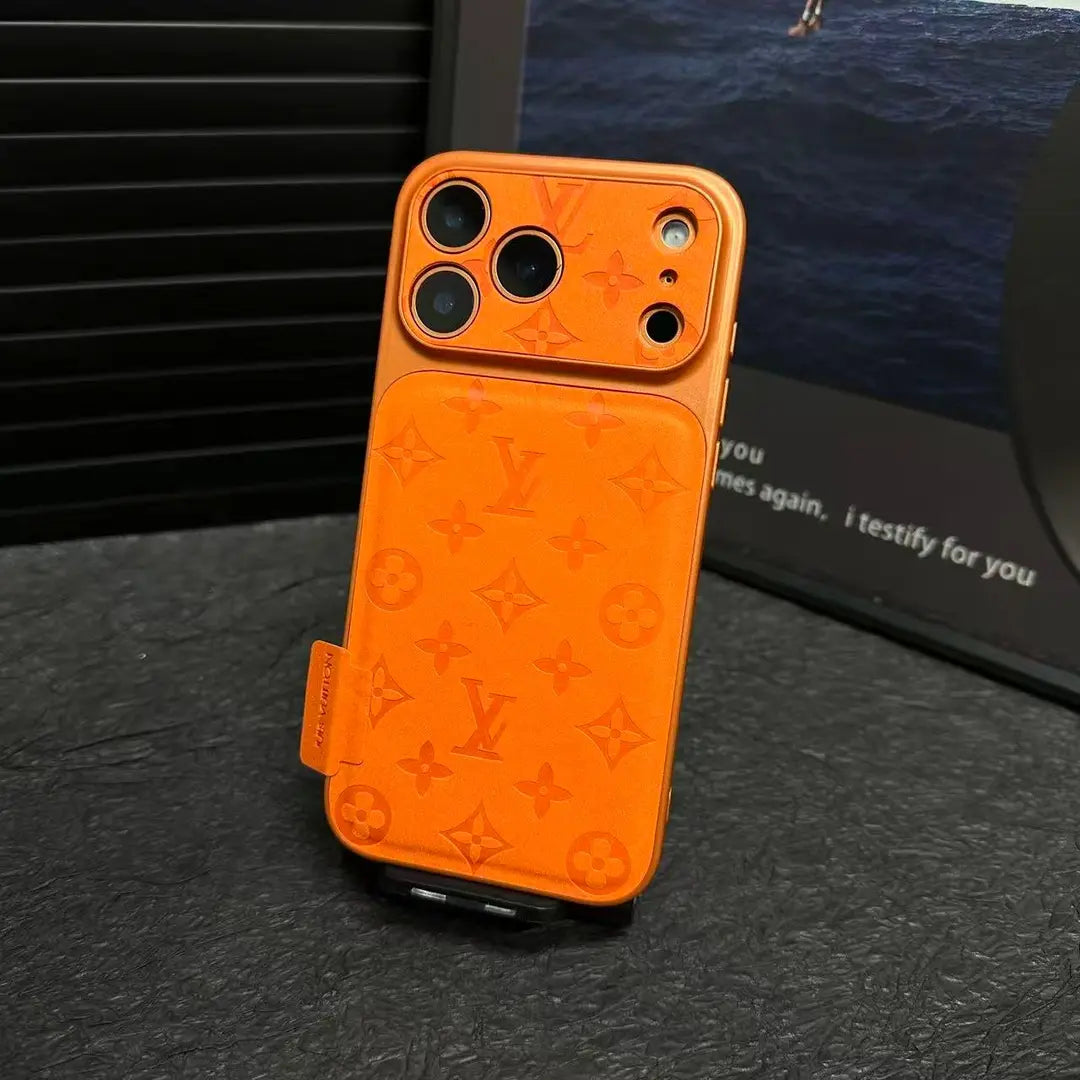 Premium Microfiber Leather iPhone Case – Elegant Everyday Protection