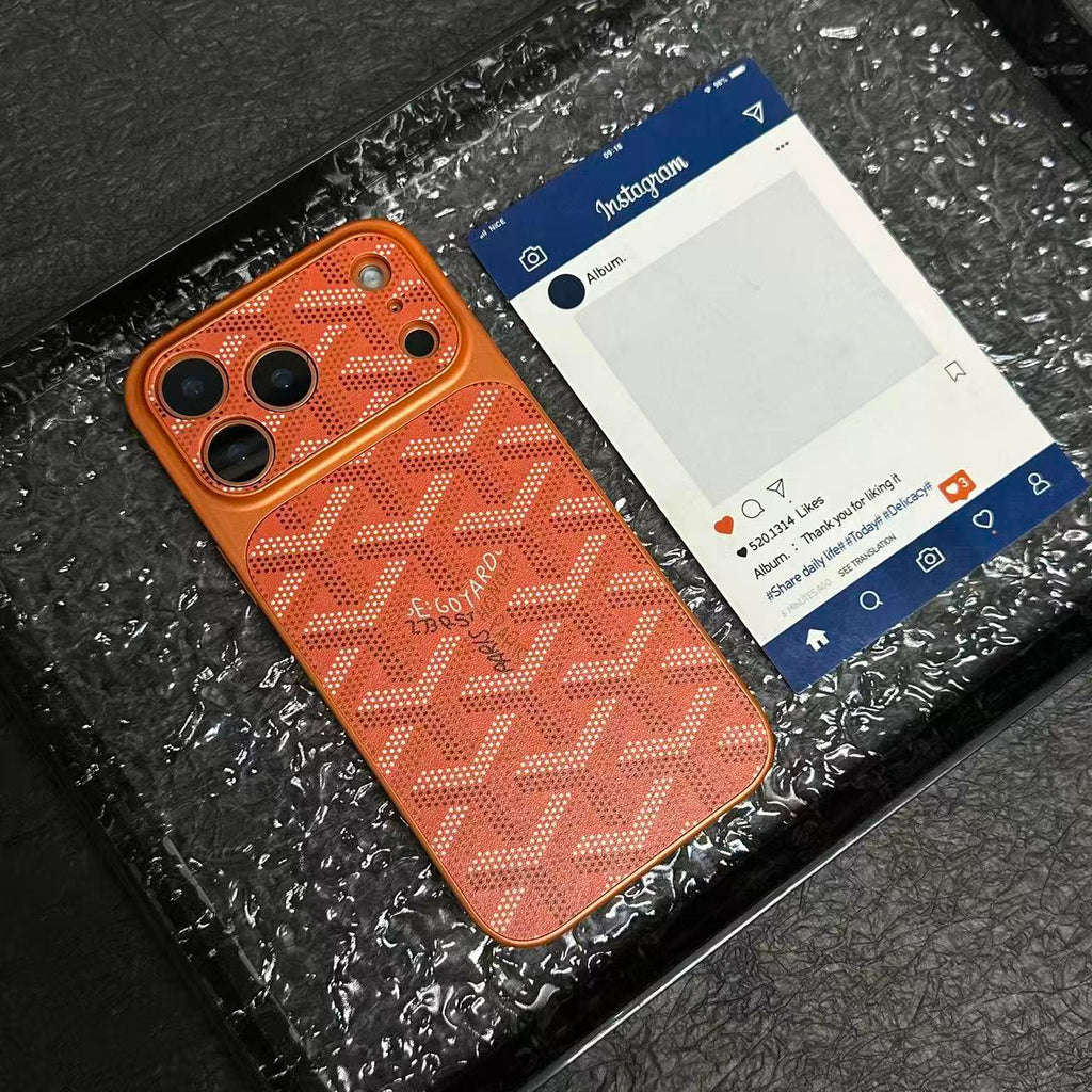 G-Y Stylish Embossed Texture Case for iPhone – Slim Luxury Protective Cover