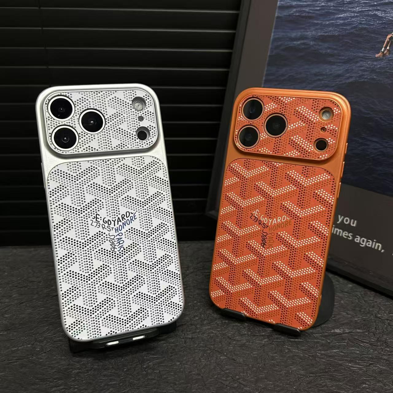G-Y Stylish Embossed Texture Case for iPhone – Slim Luxury Protective Cover