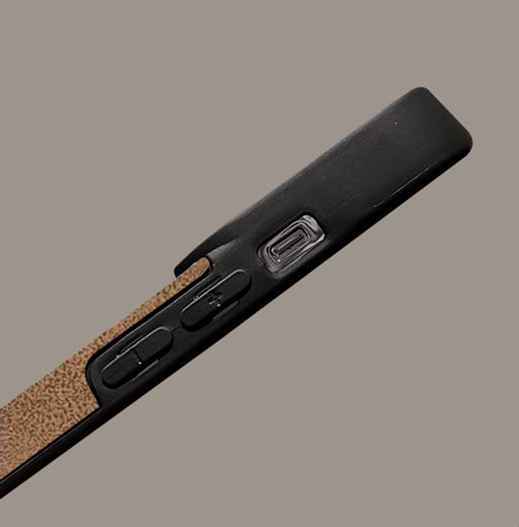 Floral Leather Phone Case with Detachable Wrist Strap – Slim Luxury Protective Cover