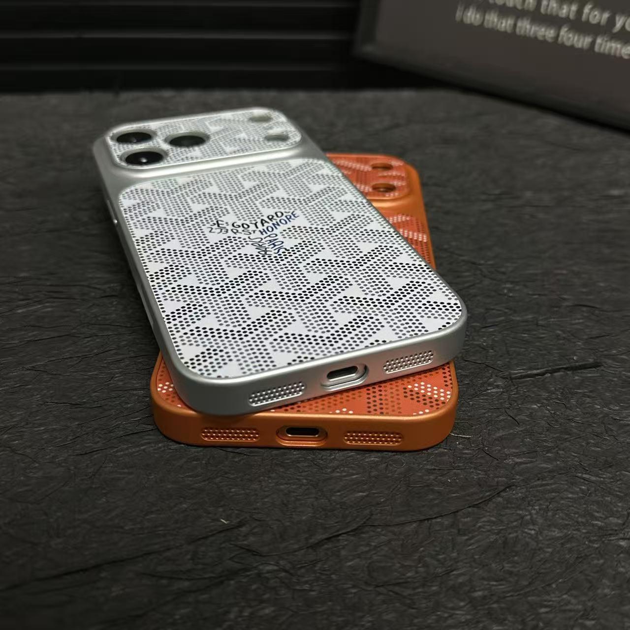 G-Y Stylish Embossed Texture Case for iPhone – Slim Luxury Protective Cover