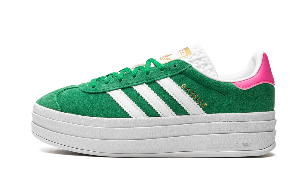 Gazelle Bold WMNS "Green Lucid Pink" IG3136