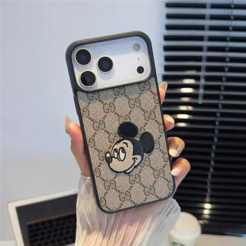 Monogram Chic Lux Phone Case For iPhone 17 / 16 / 15 / 14