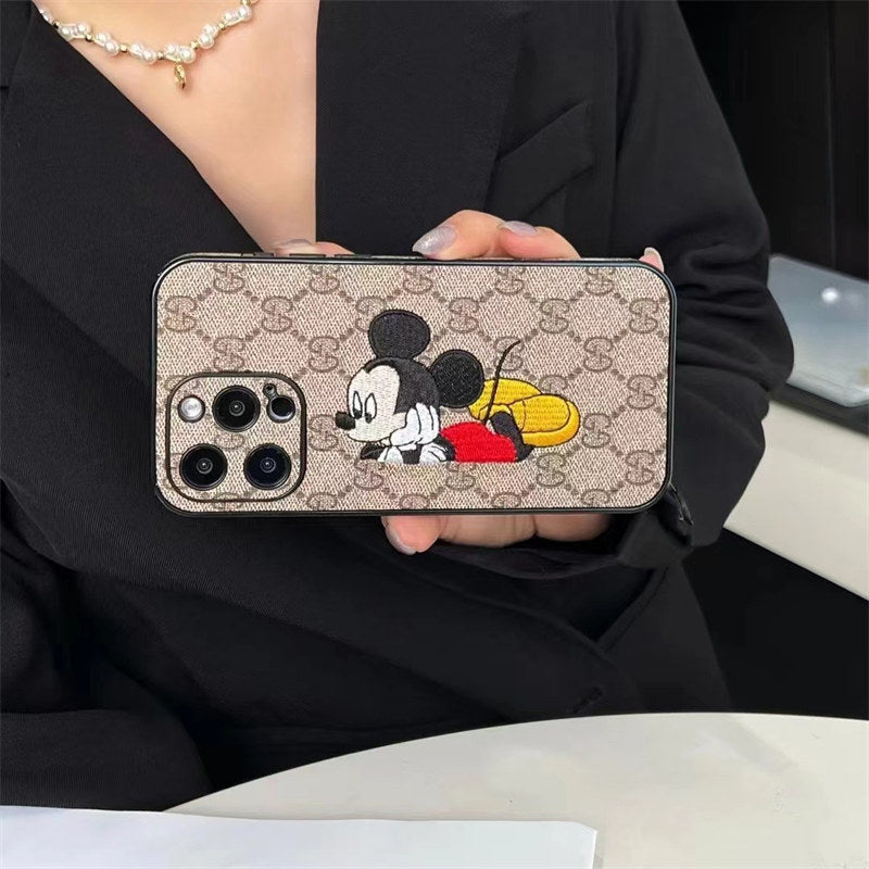 Monogram Chic Lux Phone Case For iPhone 17 / 16 / 15 / 14