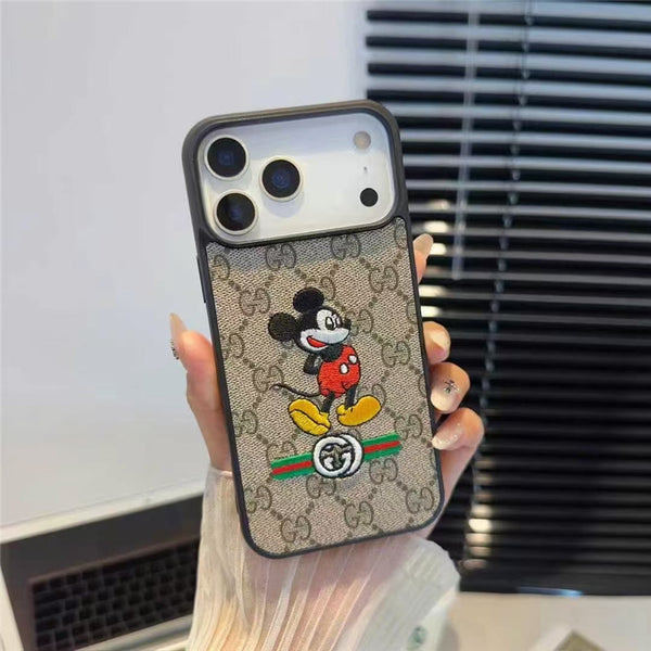 Monogram Chic Lux Phone Case For iPhone 17 / 16 / 15 / 14
