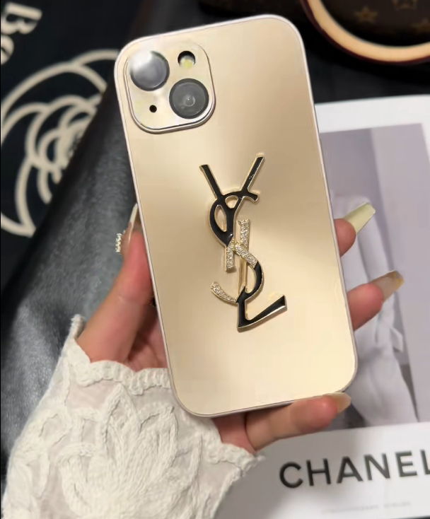 Elegant Letter Shine x Mono iPhone Case – Slim Luxury Protective Cover