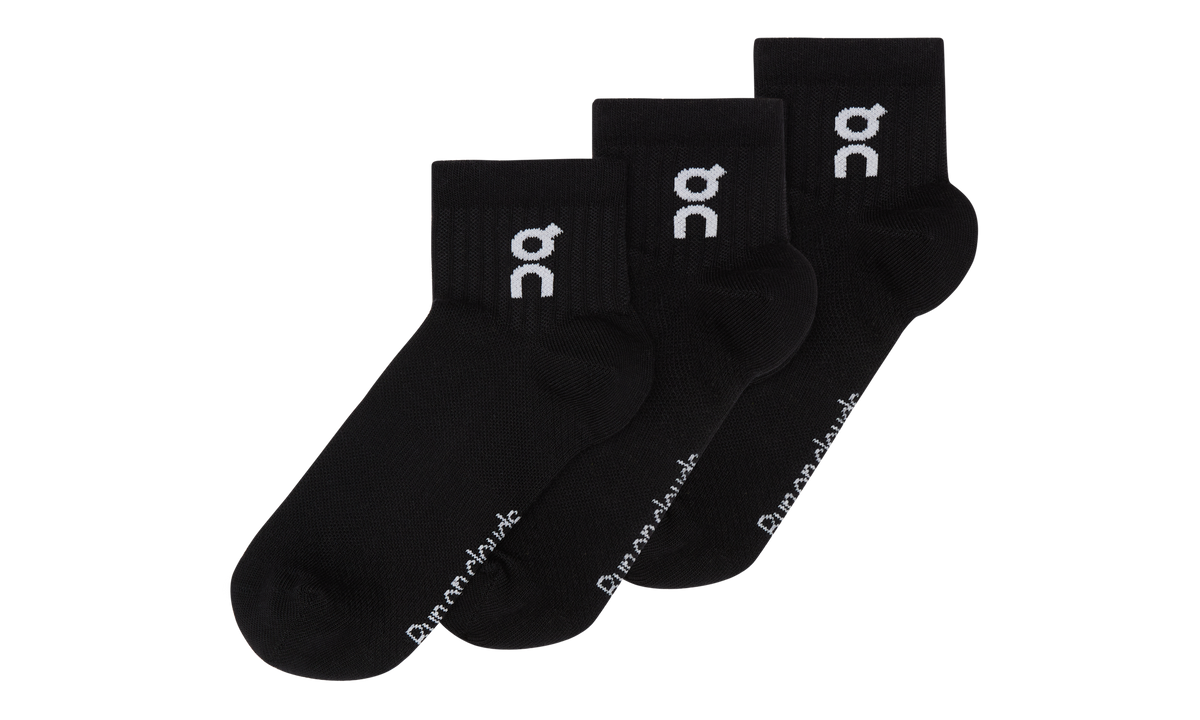 Logo Sock Mid "Black (3 Pack)" 2UF10520553
