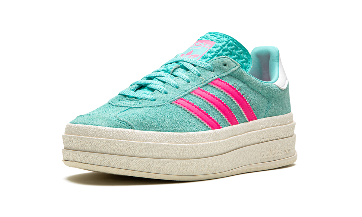 GAZELLE BOLD WMNS "Flash Aqua / Lucid Pink" ID7026